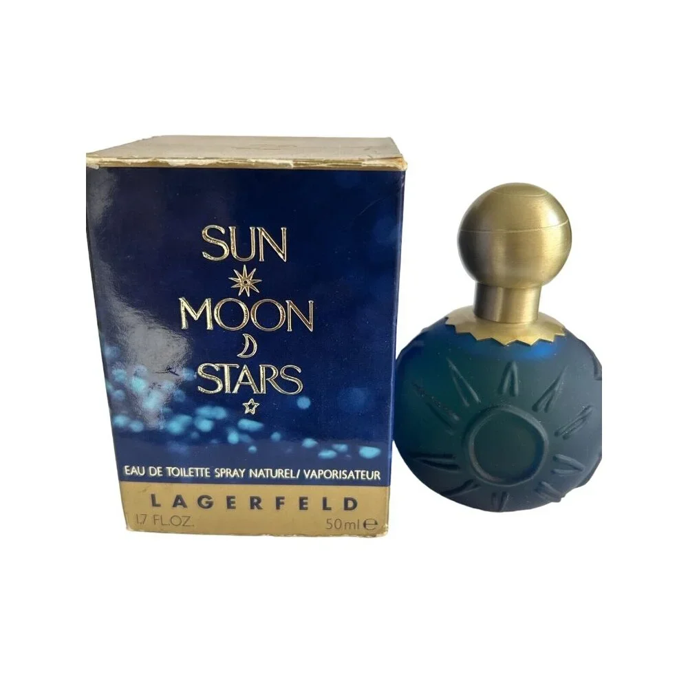 Karl Lagerfeld 1994 Sun Moon Stars EDP Patchouli Jasmine Violet Raspberry Musk - Picture 1 of 1